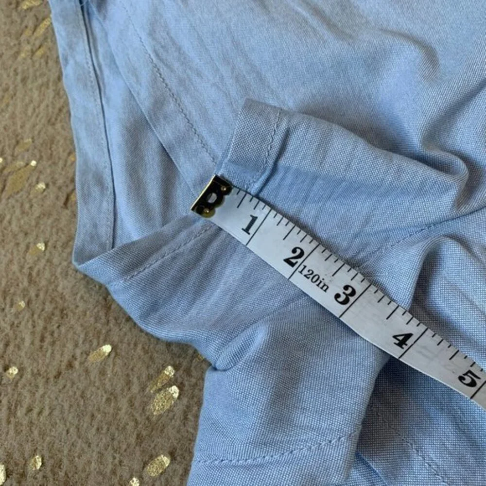 J. Crew Oxford Blue Shorts